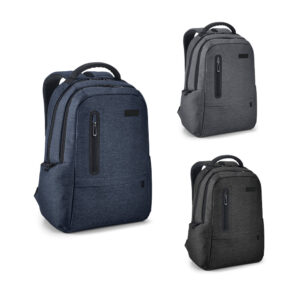 SPACIO. Mochila para notebook 17 em Nylon 2Tone impermeável 26 L