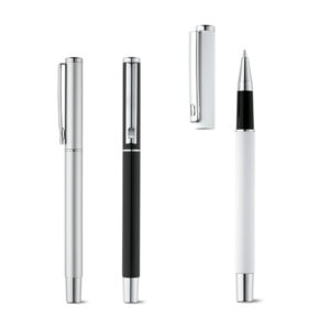 DANEY. Roller em alumínio com escrita em preto