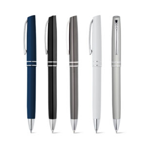 LYME. Esferográfica em alumínio com escrita em preto