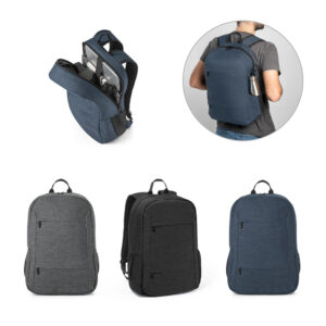 BUSINESS. Mochila para notebook 156" em poliéster reciclado 300D 18 L
