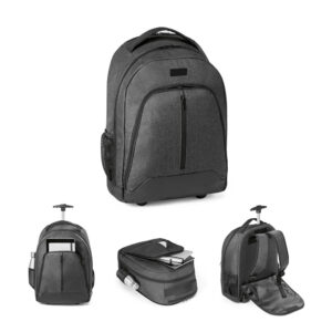 EINDHOVEN. Mochila trolley para notebook 156 em 600D de alta densidade e poliéster 600D impermeável 21 L