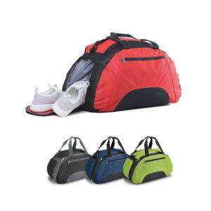 FIT. Bolsa esportiva em 600D com fundo em placa semi-rígida 30 L